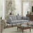 Folding Ottoman Sofa Bed with stereo (Gray)
