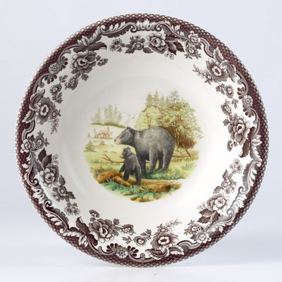 Ours noir 8 po Spode Woodland