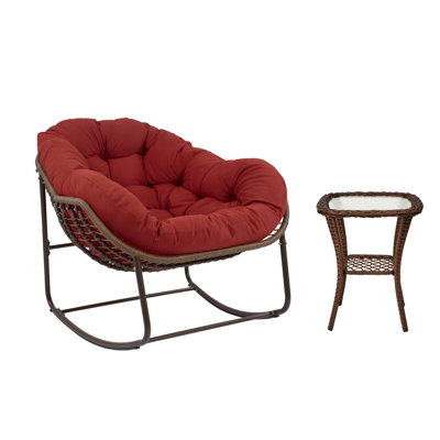 Ensemble de chaises berçantes Bayou Breeze Carson