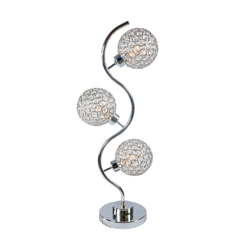 Lampe de table en cristal Elegant