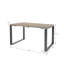 Payson Solid Wood Top Metal Base Writing Desk