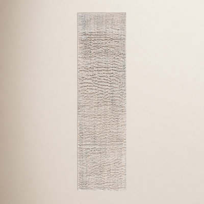 Silver Ivory Hand-Woven Rug