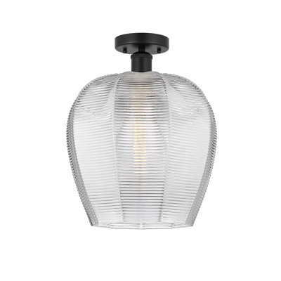 Glass Semi Flush Mount