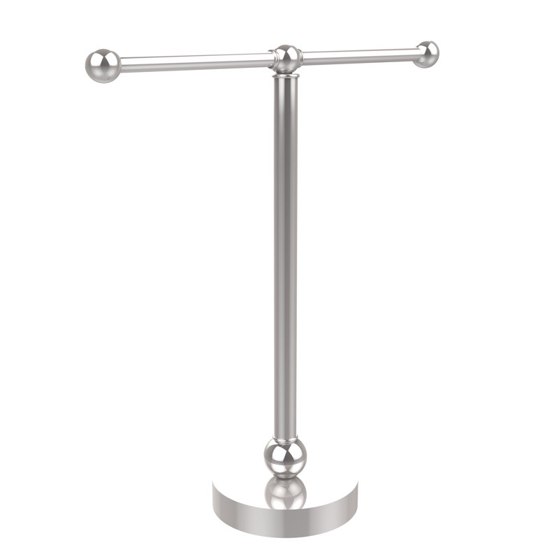 Porte-serviettes 2 comptoirs, Chrome poli