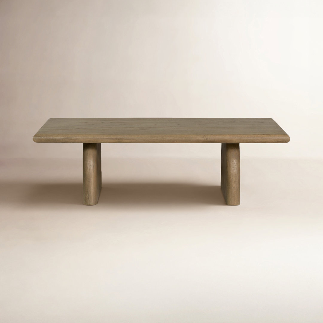 Fen Solid Wood Top Single Coffee Table AllModern