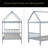Twin House Bed With Headboard And Footboard-652186690