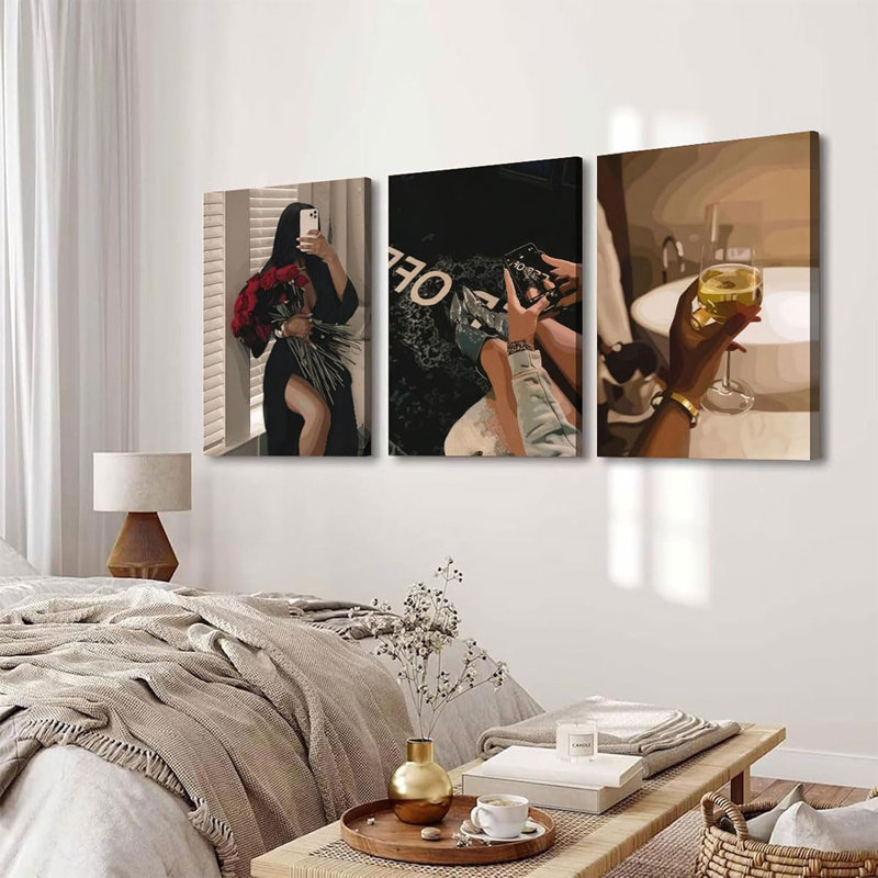 3 Piece Wrapped Canvas Print
