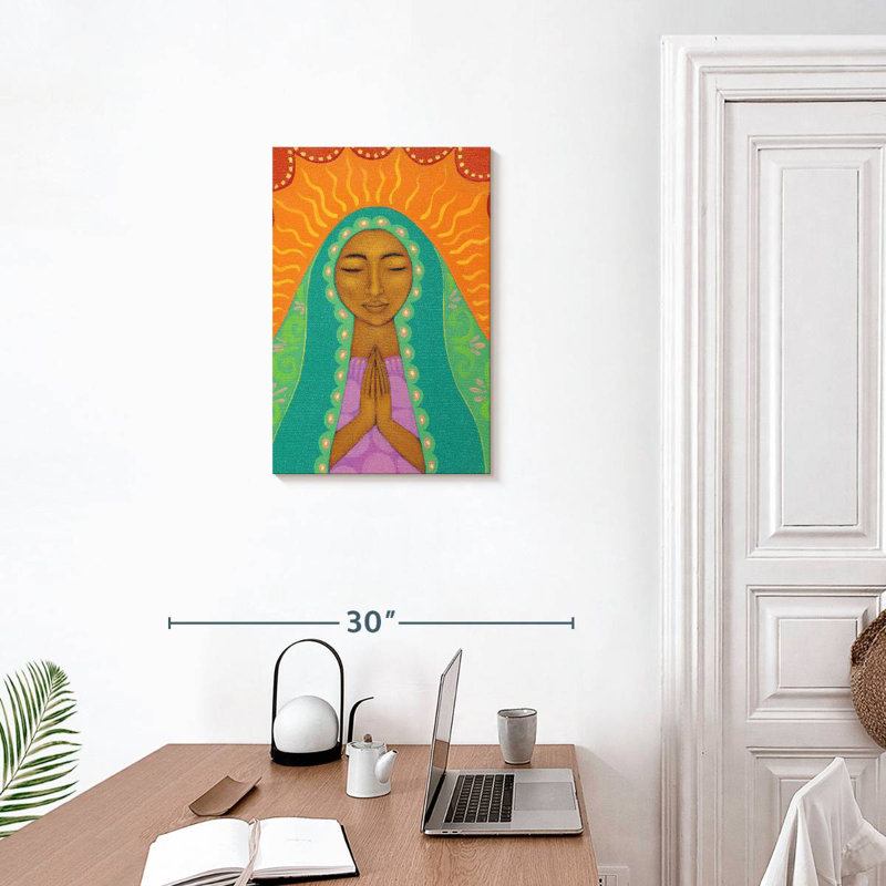Adella Virgin De Guadalupe, 24" H x 16" W