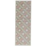 Hand-Knotted High-Quality Gray Runner