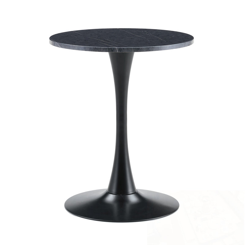Round Dev with sturdy metal base, Gery