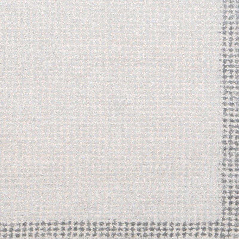 Anzio Area Rug in Silver/Gray, Rectangle 5' x 8'