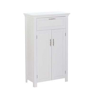 Floor Standing Bathroom Cabinet with 2 Doors