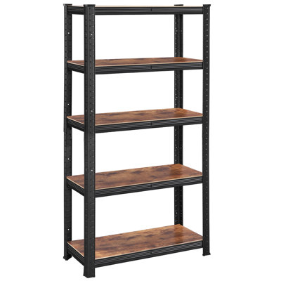 Metal Height -Adjustable Storage Rack