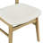 Upholstered Solid Wood Dining Chair-121600695