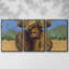 Shorty, reproduction sur toile 3 pièces-1467203564-1467203561