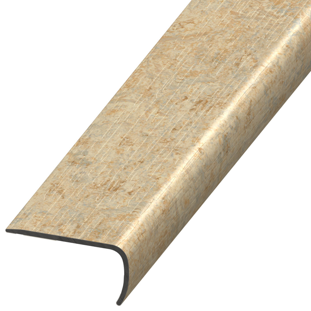 Plastic 2'' W x 94'' L Stair Nose Versatrim 