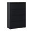 Classeur noir 4 avec serrure, fabrication en métal pour le bureau, permet de ranger des dossiers de format légal / A4 / F4 convenablement verrouillables-463173927
