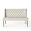 Coshatt Linen Upholstered Bench