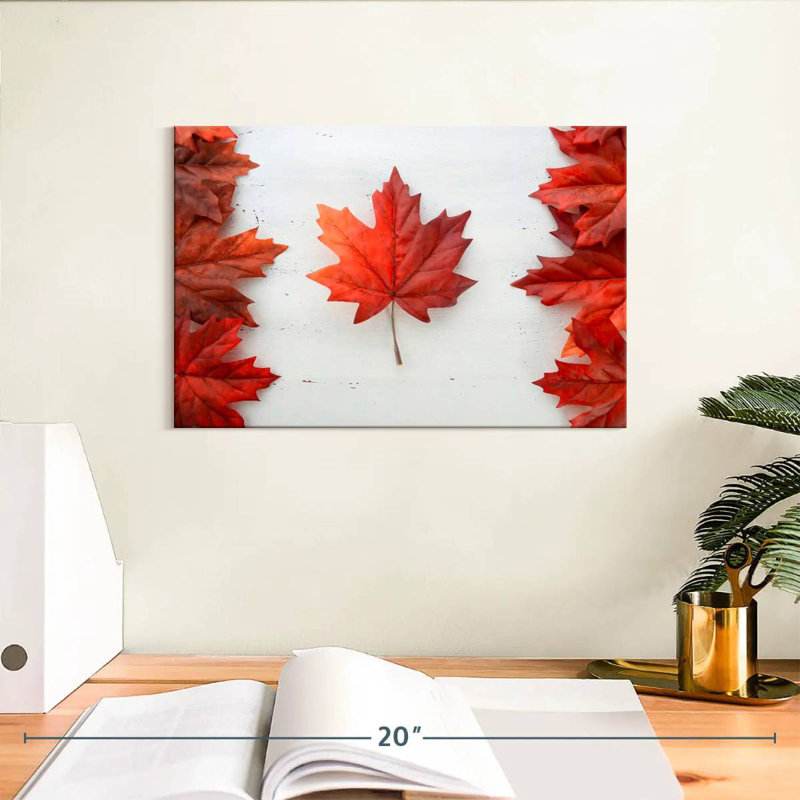 Borges Maple Leaf, 8" H x 12" W