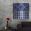 «Blue Shibori D» par Linda Woods, art mural en métal Brayden Studio®-1049821472