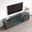 Howlett 71" Modern TV Stand with 16-Color LED Lighting, High Gloss Finish, Media Storage-1734864632