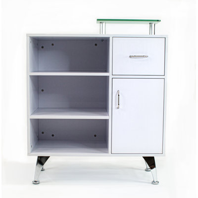 Nathale Rectangle Synthetic Laminate Reception Desk
