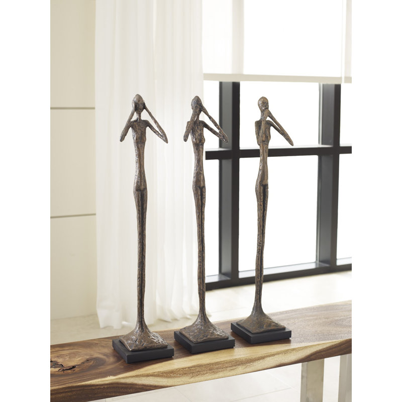 See No Evil Skinny Statue
