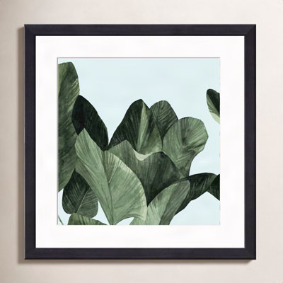 Celadon Palms I Painting by Emma Scarvey