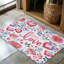 Tapis tressé Valentine's Love Stories-106464186