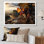 Vineyard Whispering Oaks sur impression sur toile