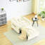 Lit moderne, blanc crème, housse en velours, dossier réglable, bois brun, revêtement de chaise convertible pour chambre d'amis, bureau à domicile et chambre-1939844790-1939844784