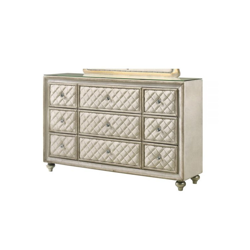 Commode 9 tiroirs Haylah