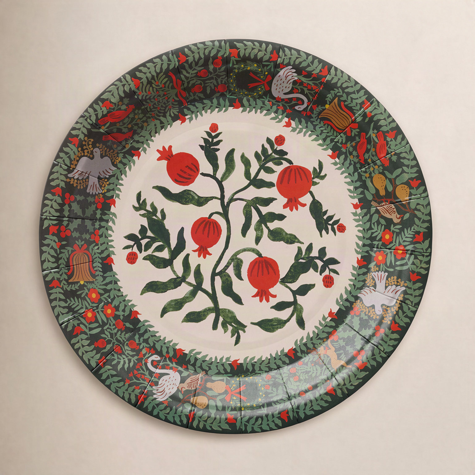 Rifle Paper Co. Christmastide Plates