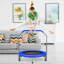 Blue Elephant 1.02cm Round Fitness Trampoline with Handlebar-1181958227