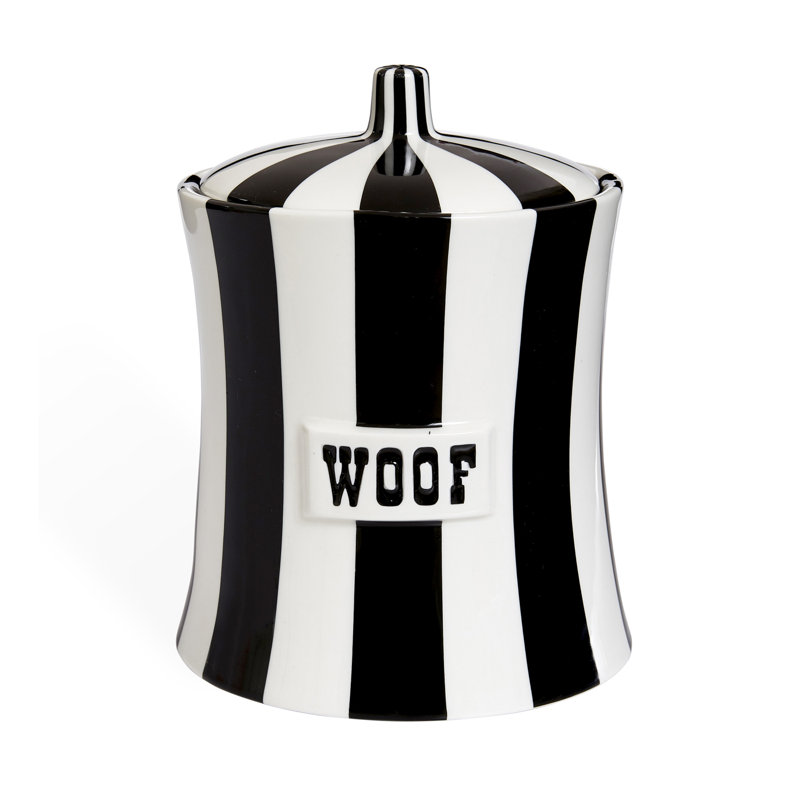 Vice Canister - Woof, Black/White