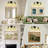 3-Light Vanity Light With Green Tulip Glass Shades, Modern Bathroom Wall Lighting For Bedroom, Kitchen, Living Room-1444598679-1455967675
