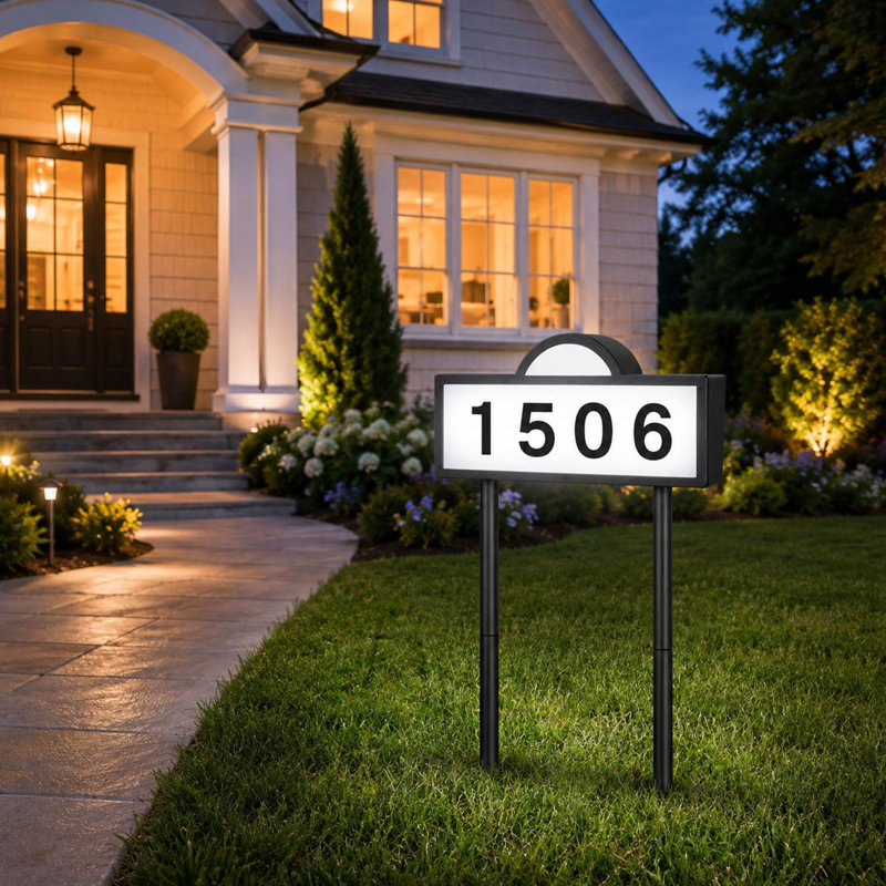 Enseigne lumineuse 39 "avec autocollants numériques personnalisés
