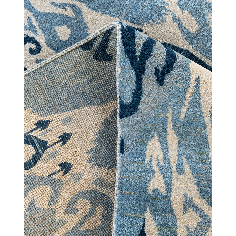 Overdyed One-of-a-Kind 8' 0" X 10' 4" Hand Knotted Area Rug