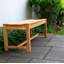 Bayhead Outdoor Teak Dining Bench