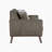 Laveeda 86.5" Mid-Century Modern Microfiber Sofa with Refined Tufted Back Cushion, Reversible Seat Cushions-1709319966