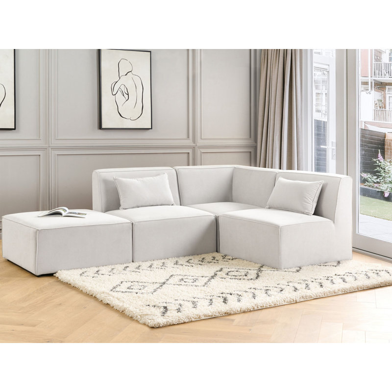 Caidynce Corner Sofa , White