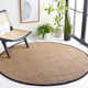 Auckland Natural/Black Area Rug