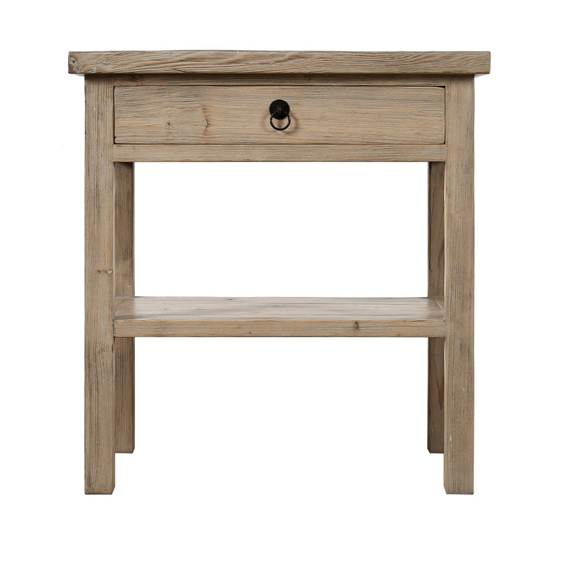 Helana 28'' W Solid Wood Console Table