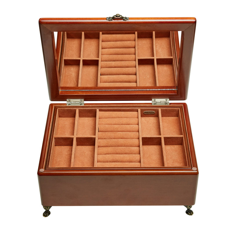Boîte à bijoux en bois