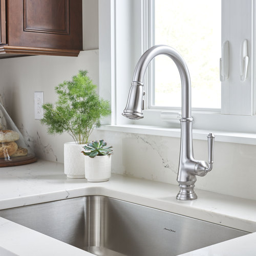 American Standard Delancey Pull Down Kitchen Faucet & Reviews | Wayfair