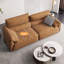 Canapé modulaire brun en polyester-62191075