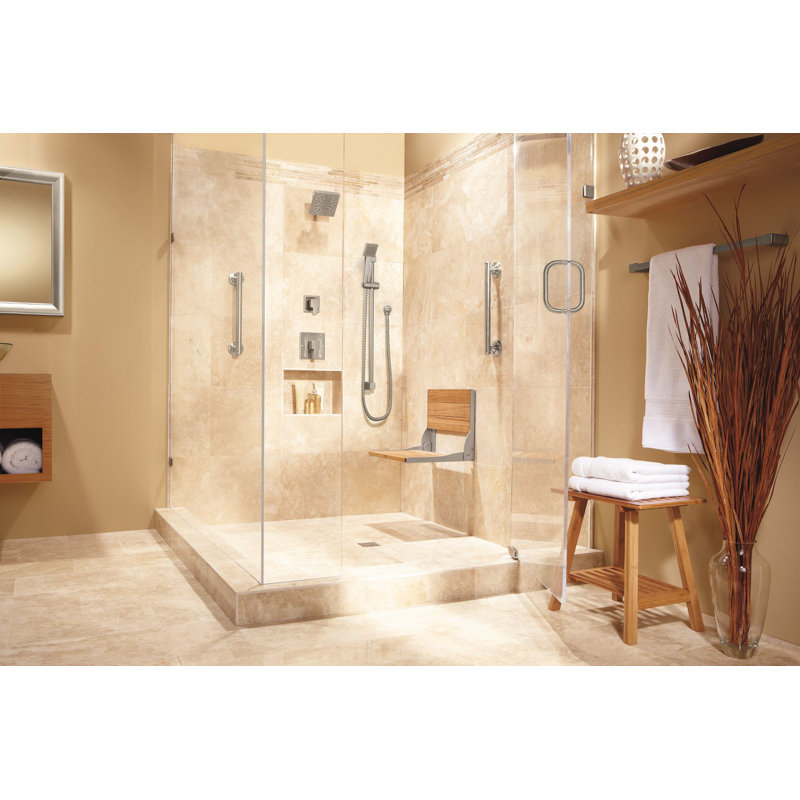 Moen 90 Degree Posi-Temp Shower Trim Kit, Valve Required, Matte Black