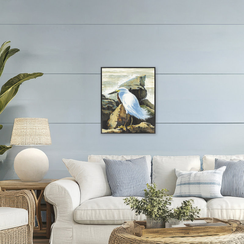 Giclée encadrée, par John Rossini, H 20 po x l 16 po, Giclée encadrée noir minuit