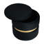 40cm Wide Velvet Cylinder Standard Ottoman with Storage-483360351
