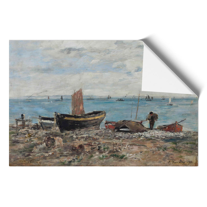St. Adresse by Eugene Boudin - Frameless Print, 42cm H x 59cm W x 0.1cm D